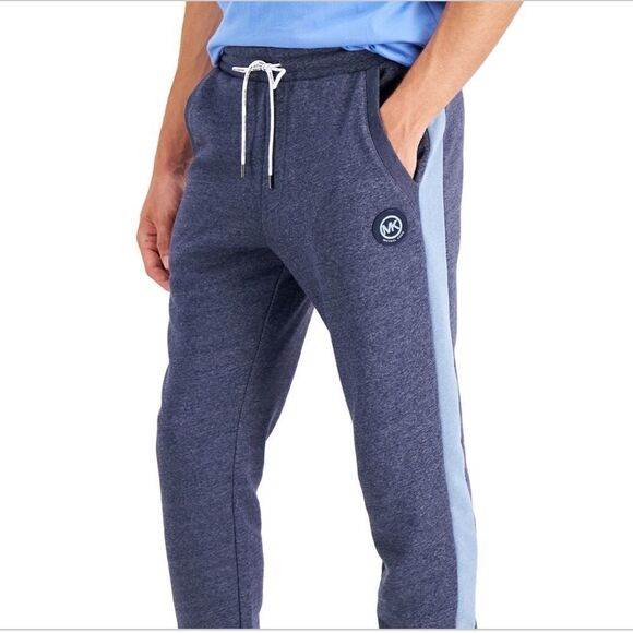 Michael Kors Mens Heathered Color-Block Jogger Pants XXL - Picture 5 of 5